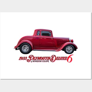 1933 Plymouth Deluxe Six 5 Window Coupe Posters and Art